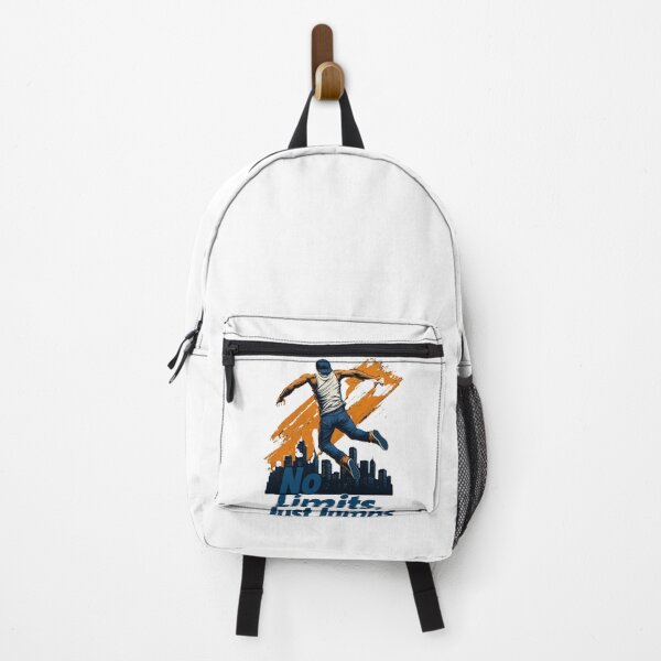 Item preview, No Limits, Just Jumps – Urban Parkour Motivation Art designed and sold by JenniferCreaArte .
