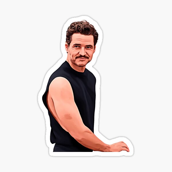 Aperçu de l'œuvre Pedro Pascal créée et vendue par Depressed_Working_ Gurl.
