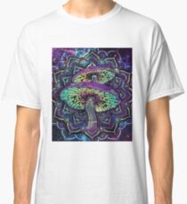 Trippy Shroom Art Classic T-Shirt