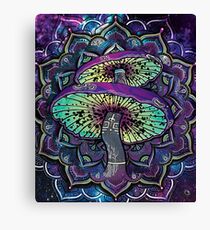 Trippy Shroom Art Canvas Print
