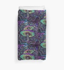 Trippy Shroom Art Duvet Cover