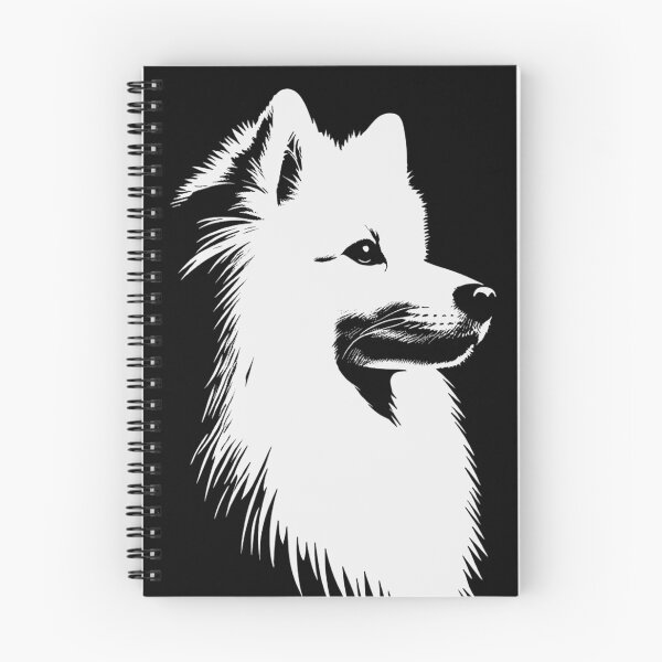 Item preview, American Eskimo Dog Black And White Pop Art designed and sold by K9ish.