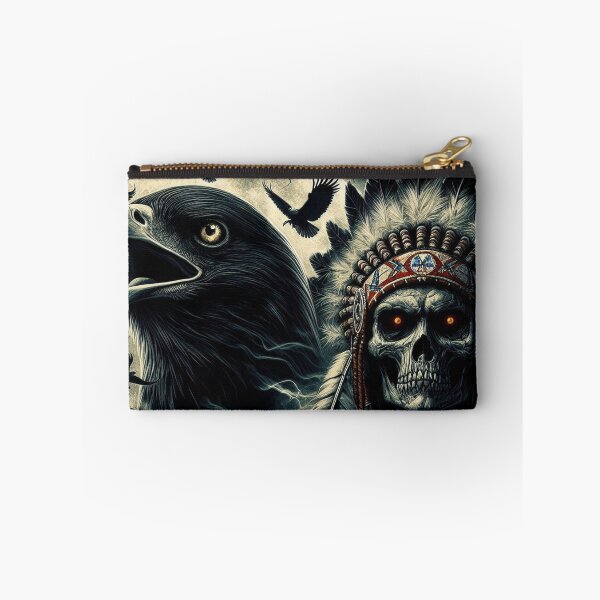 Item preview, Dark Indian Chief & Eagle Art designed and sold by TheDarkWardrobe.