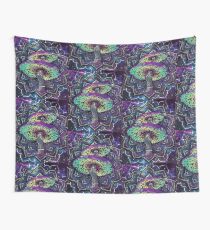 Trippy Shroom Art Wall Tapestry