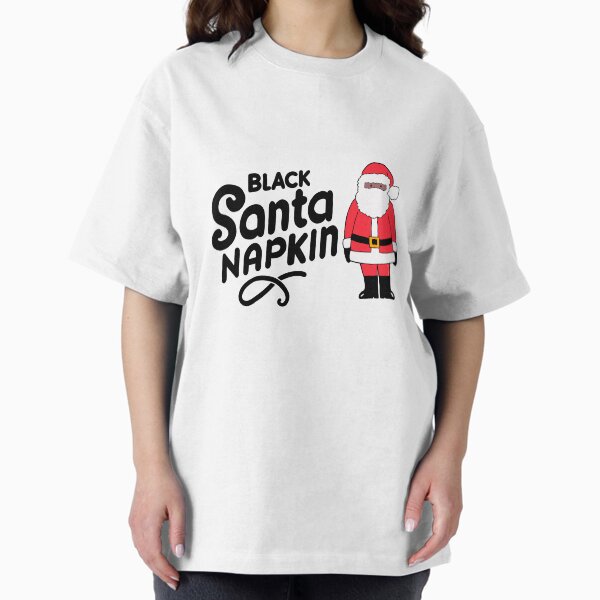 Item preview, Black Santa Napkin designed and sold by FunnehGacha.