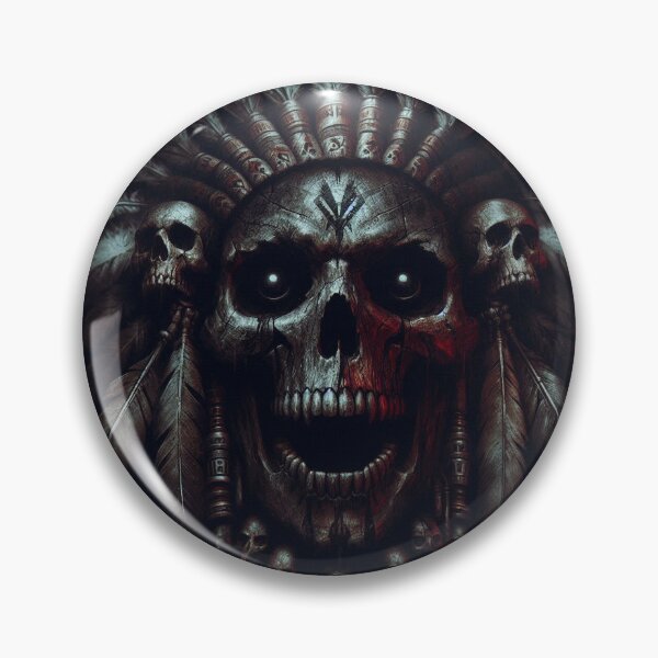 Item preview, Dark Indian Chief  Art designed and sold by TheDarkWardrobe.