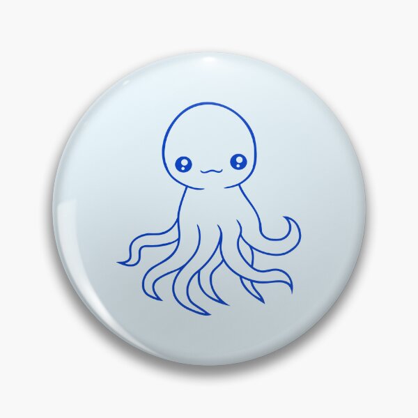 Item preview, Octopus squid tentacle cephalopod cute sweet comic designed and sold by shirt-o-mat.