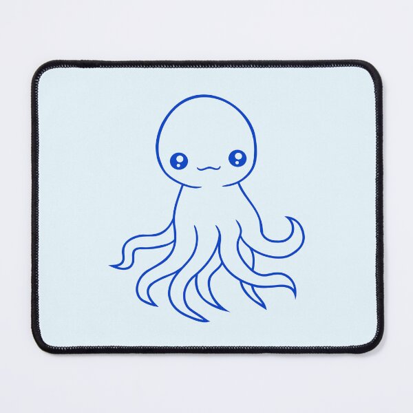 Item preview, Octopus squid tentacle cephalopod cute sweet comic designed and sold by shirt-o-mat.