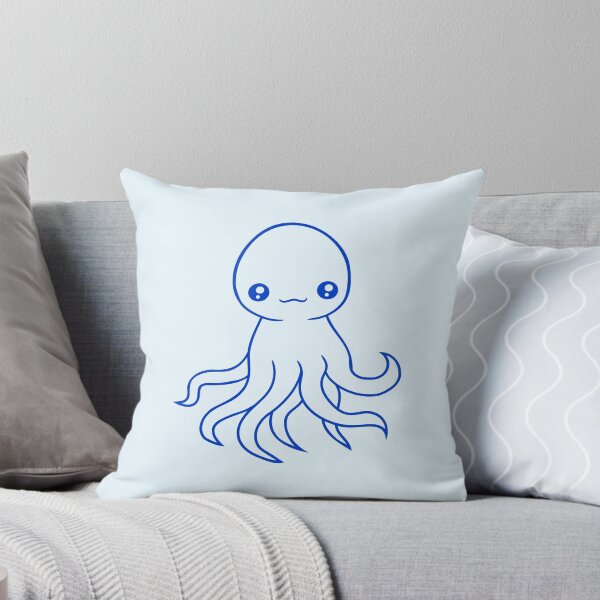 Item preview, Octopus squid tentacle cephalopod cute sweet comic designed and sold by shirt-o-mat.