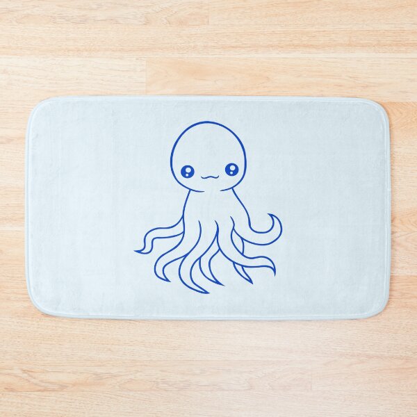 Item preview, Octopus squid tentacle cephalopod cute sweet comic designed and sold by shirt-o-mat.
