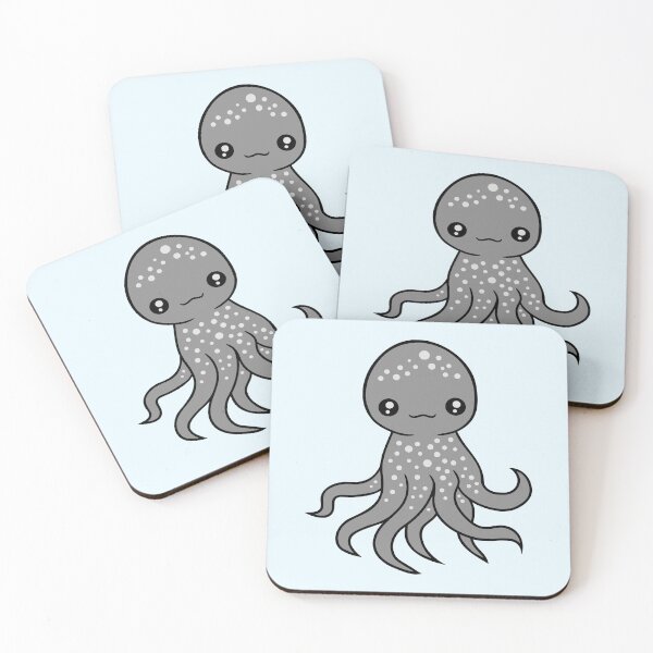 Item preview, Octopus squid tentacle cephalopod cute sweet comic designed and sold by shirt-o-mat.