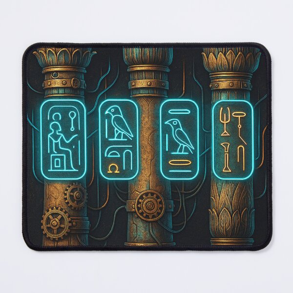 Item preview, Sacred Columns of Futuristic Edfu designed and sold by VidyoeDesigns67.