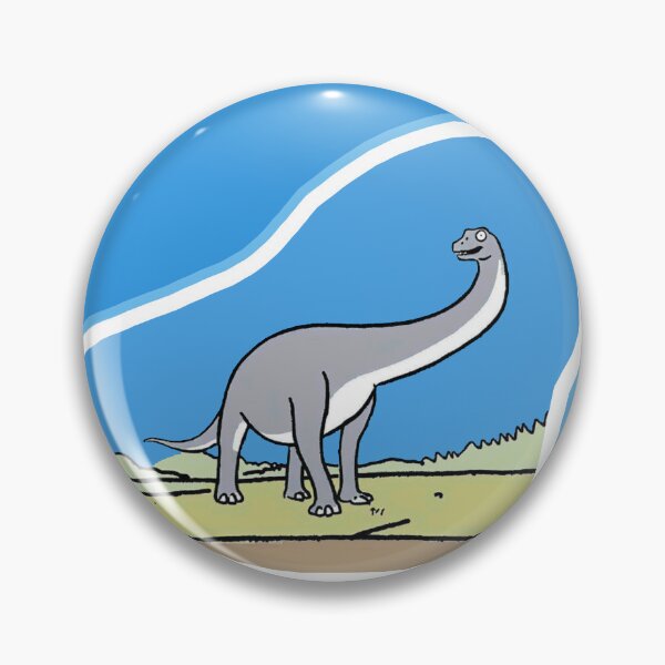 Item preview, Grey Calm Dinosaur - Apatosaurus designed and sold by Samman Atelier.
