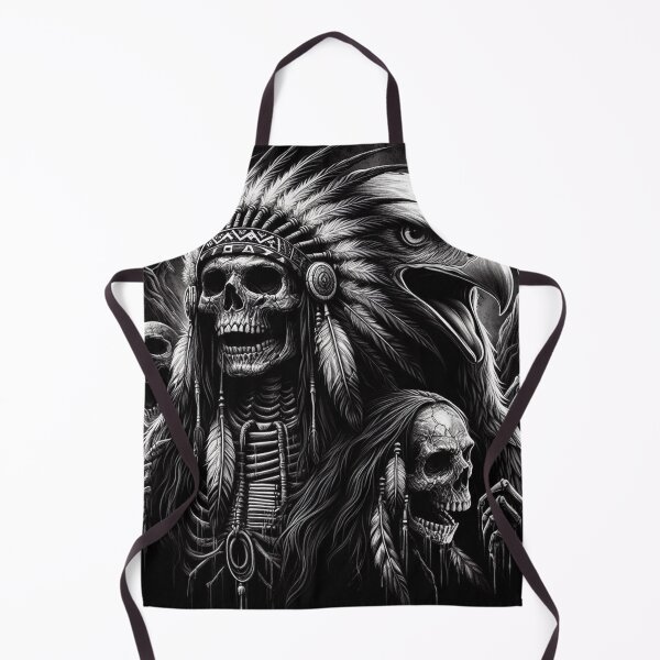 Item preview, Dark Indian Chief & Eagle Art designed and sold by TheDarkWardrobe.