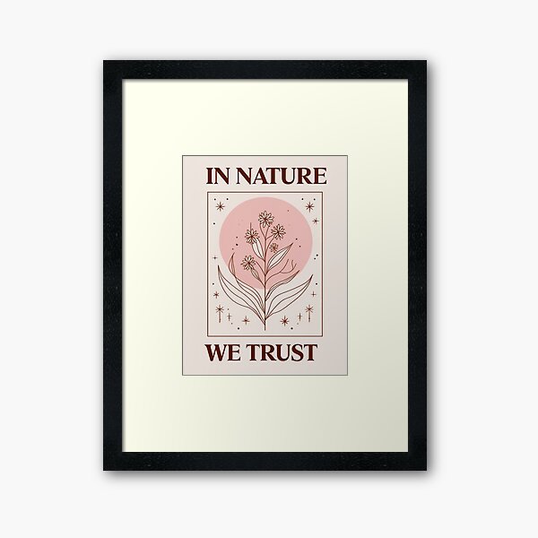 Aperçu de l'œuvre Un imprimé inspiré de la nature pour les amoureux de la nature créée et vendue par Love Earth Designs.