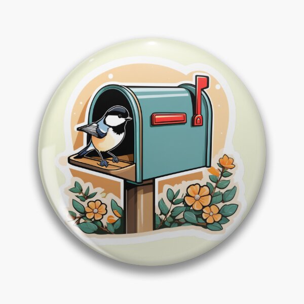 Item preview, Chickadees Mailbox  designed and sold by PresciousPrintz.