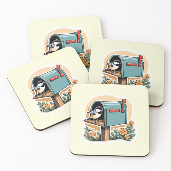 Item preview, Chickadees Mailbox  designed and sold by PresciousPrintz.