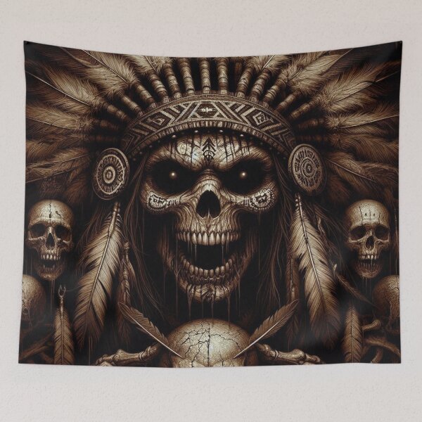 Item preview, Dark Indian Chief  Art designed and sold by TheDarkWardrobe.