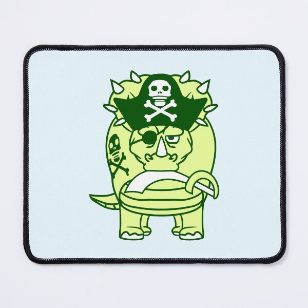 Item preview, Triceratops Dinosaur Sabre Pirate Captain Dino Fun designed and sold by shirt-o-mat.