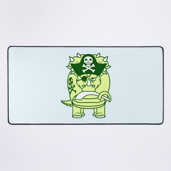 Item preview, Triceratops Dinosaur Sabre Pirate Captain Dino Fun designed and sold by shirt-o-mat.