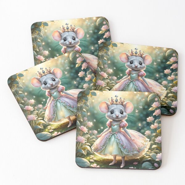Item preview, Enchanted Mouse Princess in a Magical Garden designed and sold by ADCSunshine.