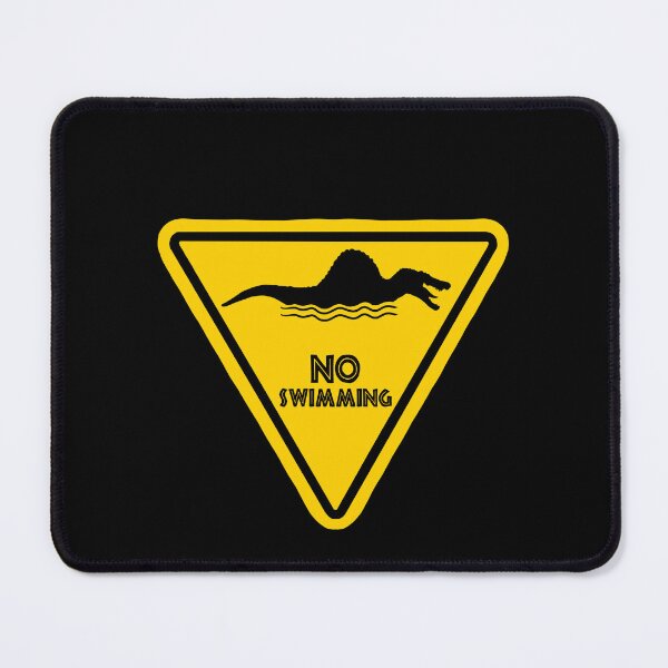 Item preview, spinosaurus no swimming signal designed and sold by Blck-Acid-Devil.