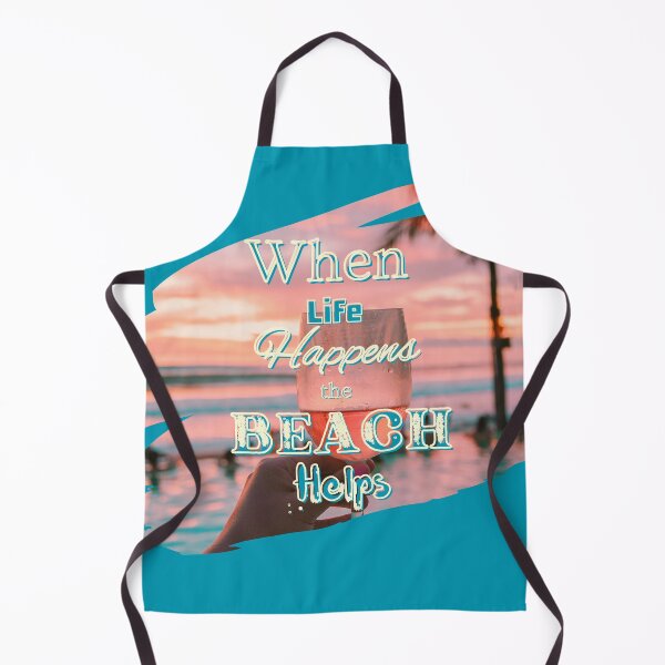 Item preview, When Life Happens the Beach Helps designed and sold by AJBiloxi.