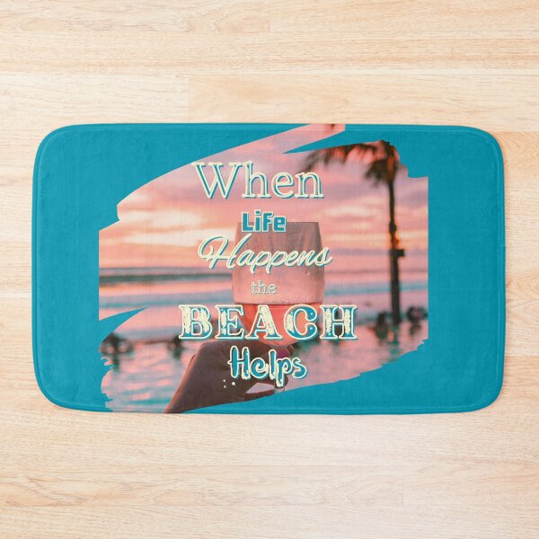Item preview, When Life Happens the Beach Helps designed and sold by AJBiloxi.