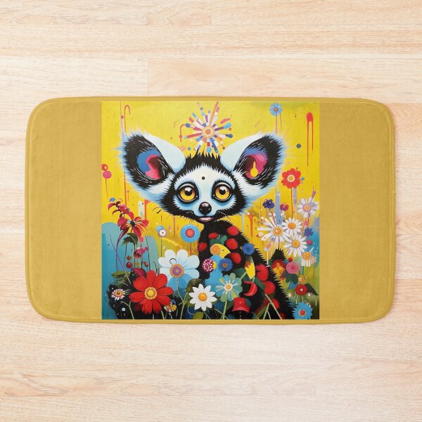 Item preview, Adorable lemur in a mysterious forest. designed and sold by Natalia-Vlad.