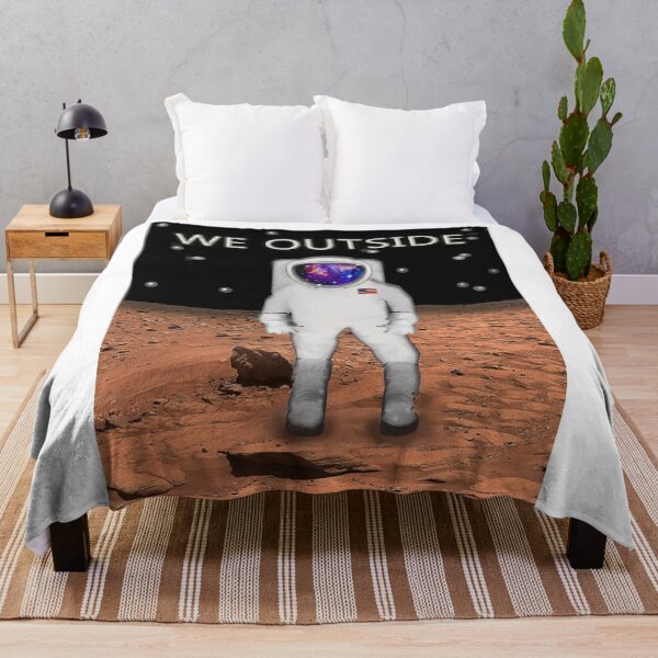 Item preview, "We Outside", Astronaut In Space. designed and sold by picaflorstore.