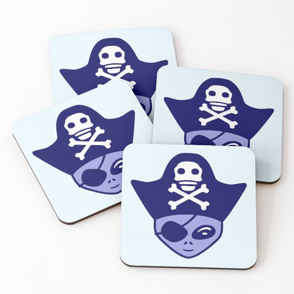 Item preview, Alien Pirate Captain Funny Extraterrestrial Being designed and sold by shirt-o-mat.