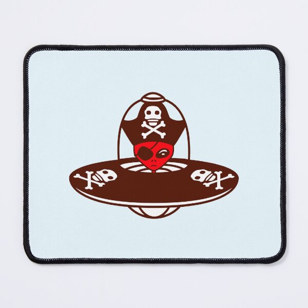 Item preview, Alien Pirate Cool UFO Funny Extraterrestrial Being designed and sold by shirt-o-mat.