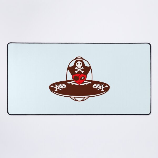 Item preview, Alien Pirate Cool UFO Funny Extraterrestrial Being designed and sold by shirt-o-mat.