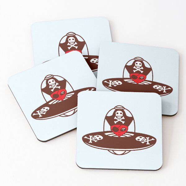 Item preview, Alien Pirate Cool UFO Funny Extraterrestrial Being designed and sold by shirt-o-mat.
