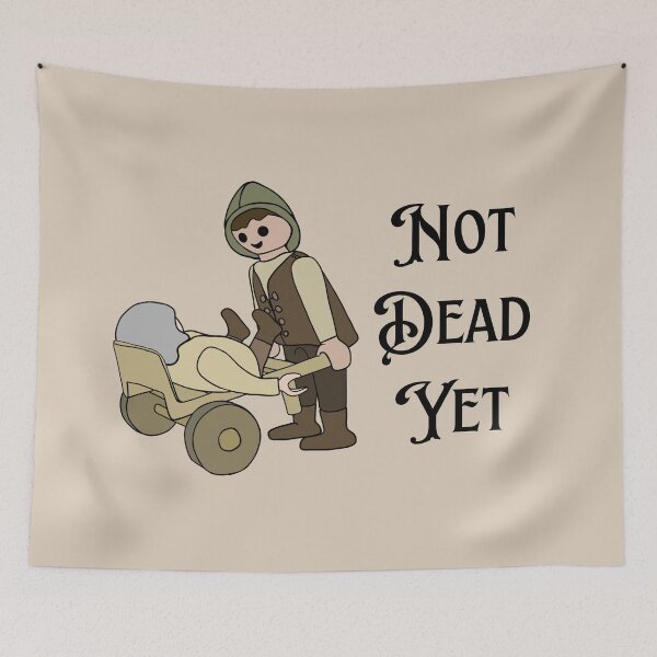 Item preview, Not Dead Yet designed and sold by Unhinged Heather.