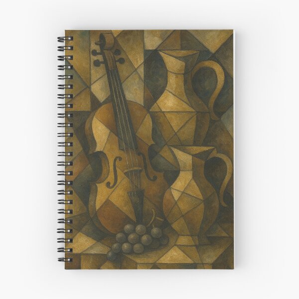 Item preview, Cubist Violin Still Life designed and sold by Vitalka-uk.