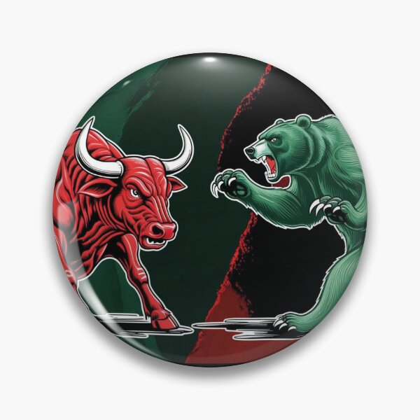 Item preview, Angry Bull vs. Angry Green Bear designed and sold by MerlinWear.