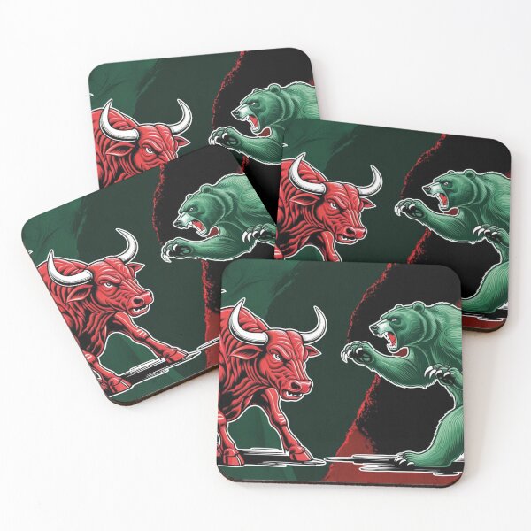 Item preview, Angry Bull vs. Angry Green Bear designed and sold by MerlinWear.