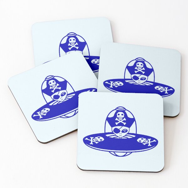 Item preview, Alien Pirate Cool UFO Funny Extraterrestrial Being designed and sold by shirt-o-mat.