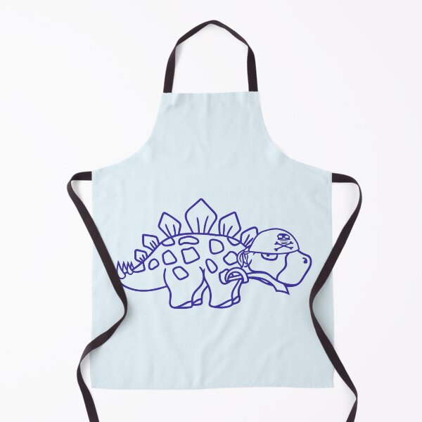Item preview, Stegosaurus Dinosaur Sabre Pirate Captain Dino Fun designed and sold by shirt-o-mat.
