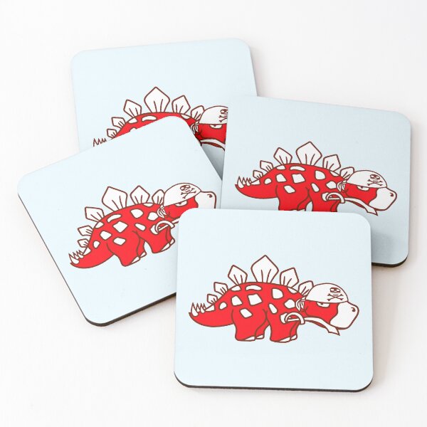 Item preview, Stegosaurus Dinosaur Sabre Pirate Captain Dino Fun designed and sold by shirt-o-mat.
