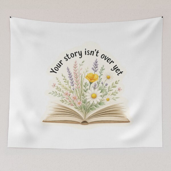 Item preview, Your Story isn't over yet; designed and sold by TherapyVibes.