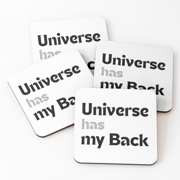 Item preview, Universe has my back! designed and sold by MakeMyDaze.