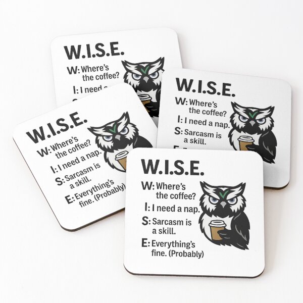 Item preview, W.I.S.E. Staff Shirts designed and sold by Wolf-Bird-Nest.