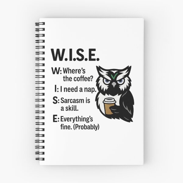 Item preview, W.I.S.E. Staff Shirts designed and sold by Wolf-Bird-Nest.