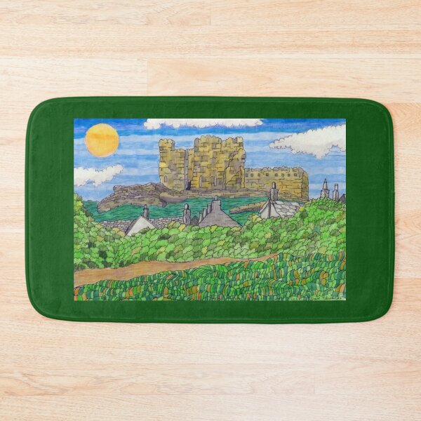 Item preview, 983 - CRICCIETH CASTLE, WALES - DAVE EDWARDS - MIXED MEDIA - 2025 designed and sold by BLYTHART.
