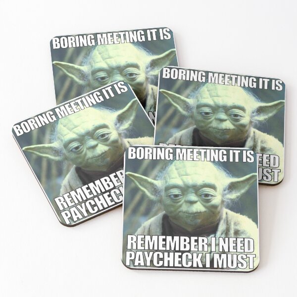 Item preview, Boring meeting it is designed and sold by Galaxydiamond.