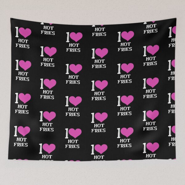 Item preview, I Love Hot Fries Hoodies, T-shirt, Hats, Home Decor and More  designed and sold by Kaylews_Designs.