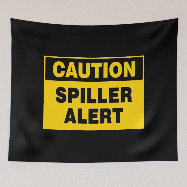 Item preview, CAUTION SIGN: SPILLER ALERT, NOVELTY SIGN, QUIRKY, TIPY designed and sold by AASparksDesigns.