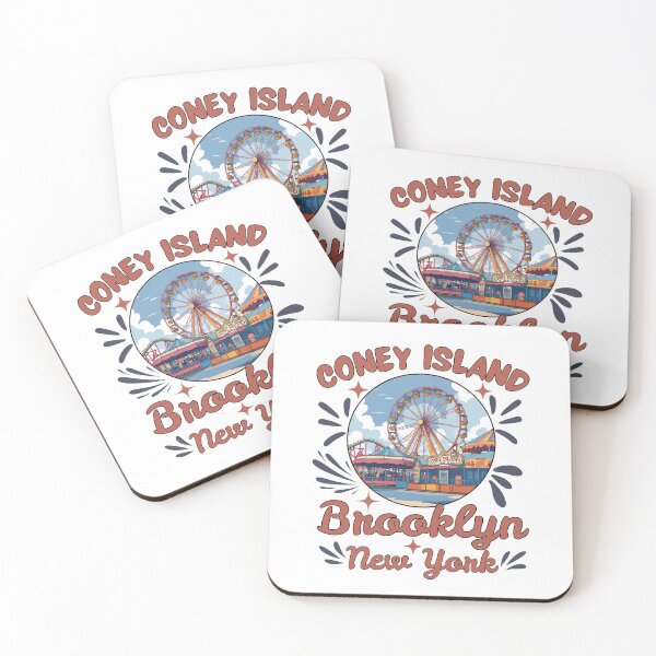 Item preview, Coney Island Brooklyn New York Vintage stars designed and sold by Guess4best.